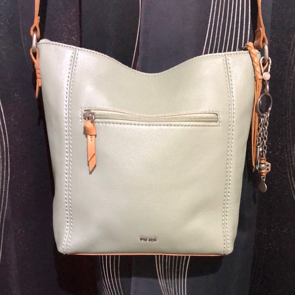 the sak Green Leather Shoulder/Crossbody Bag - Picture 1 of 9